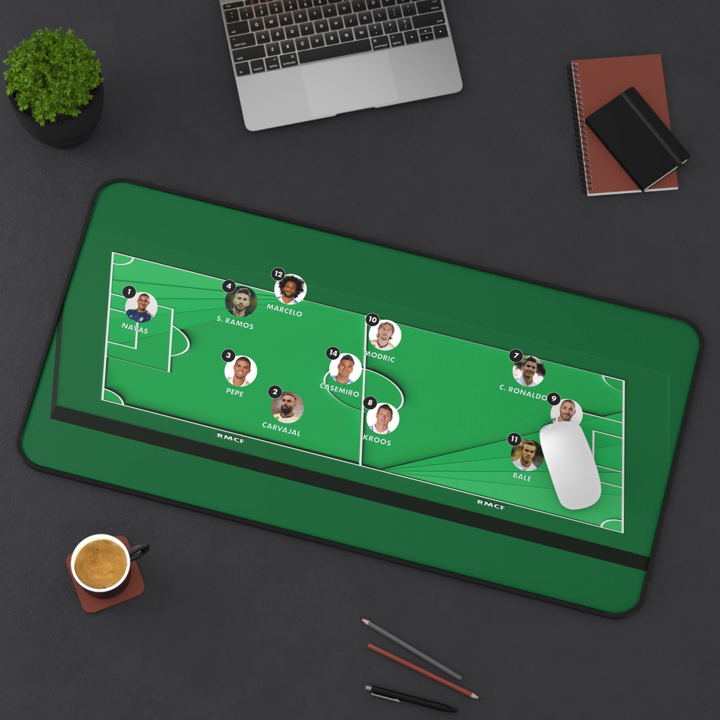 Real Madrid 3D Lineup Deskmat