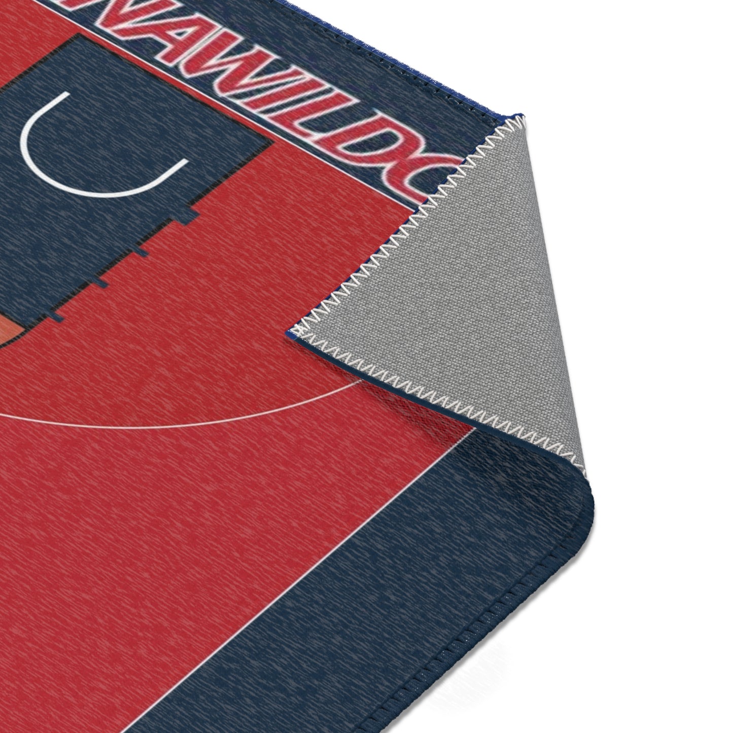 Custom Team Basketball Court Floor Rug