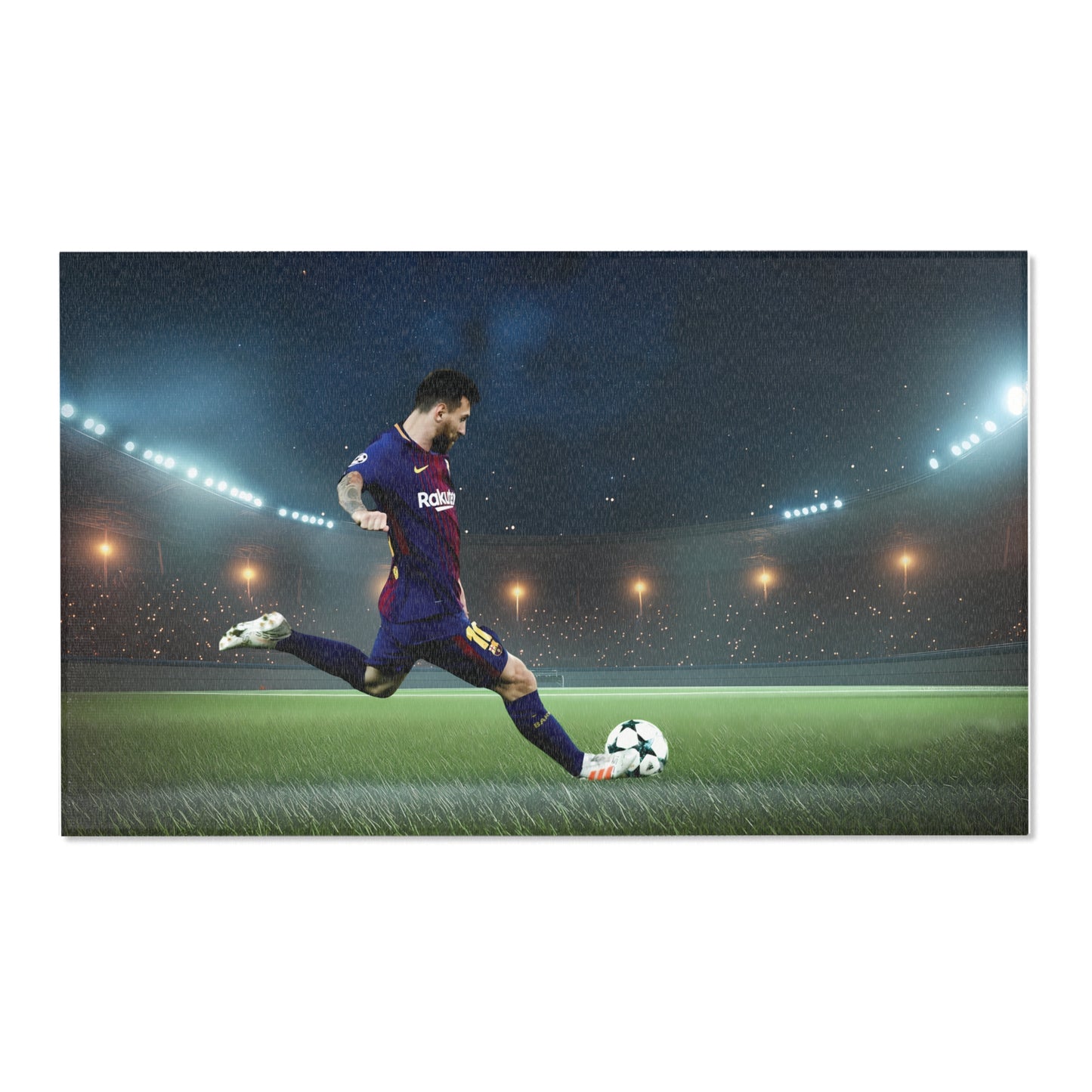 Lionel Messi Floor Rugs