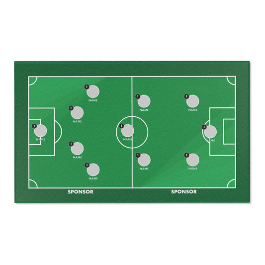 Custom Soccer Field Floor Rug