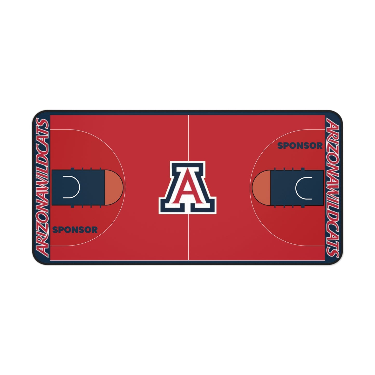 Custom Team Basketball Court Deskmat