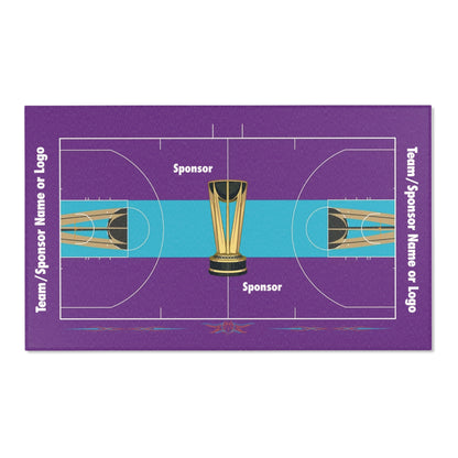 Custom Pro Team Basketball Court Floor Rug